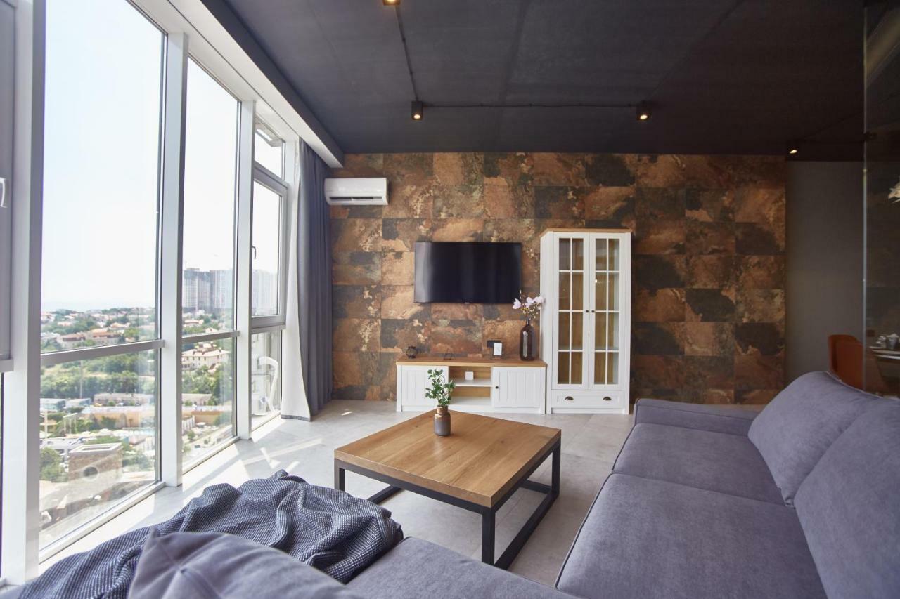 Gagarin Plaza Luxury Sea View Apartments Odessa Dış mekan fotoğraf